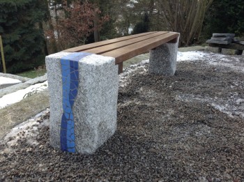 Mosaikbank Heppenheim